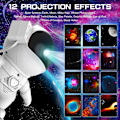 Pikkukuva 10 / 10: Astronautti Galaxy-projektor Tähtitaivas Astronaut Light Touch