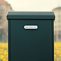 Miniatyrbild 3 av 3: Ingen reklam, tack Vit Klassisk design Självhäftande, graverad