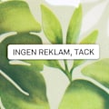 Miniatyrbild 1 av 2: Ingen reklam tack Självhäftande, graverad