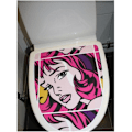 Miniatyrbild 1 av 2: Pop Art Toalettdekor