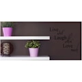 Miniatyrbild 1 av 2: Live well... Väggord / Väggtext