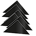 Miniatyrbild 2 av 2: 12-pack Trianglar kakeldekor
