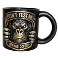 Gorillakaffemugg i harts, mångsidig dekoration för cafévisning (Peng) Style B