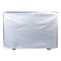 Utomhusskydd för luftkonditionering, grå, 86x32x56cm, dammtätt, snötätt, vattentätt, soltätt (Pe)