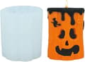 Halloween Silikonform Ljus Återanvändbar Slät Yta (Pe)