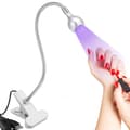 UV negletørrerlampe - Professionel - Justerbart hoved - Hovedfarve: Hvid (Pe)