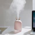 220 ml mini luftfuktare eterisk olja diffusor aromaterapi hem ultraljud USB nattlampa kanin (Pe)