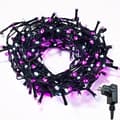 Ljusslinga - LED - 13m - Rosa + Vit - Inomhus/Utomhus - Konstant ljusstyrka (Pe)
