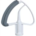 Flex Edge Beater kompatibel med 4,5-5 QT Tilt-Head köksassistent, blandartillbehör (Peng) White