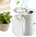Bærbar personlig ventilator 5 hastigheder USB Clip-On (Pe)