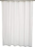 Duschdraperi i polyester 180x200 cm Vit (Pe)
