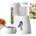 Hamstervattendispenser, automatisk matningsflaska, droppfri vattenflaska med robusta och husdjurssäkra material för MATDISPENSER (Pe)