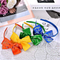 Miniatyrbilde 5 av 5: 8 stk Sløyfe Hodebånd Sløyfe Hårbånd for Jenter, Hodebånd Grosgrain Bånd Crday Gave