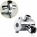 Miniatyrbillede 3 af 5: Multifunktionel 3-vejs brusebatteri med omskifter, brusehovedadapter til brusearm, køkkenvask G1/2\", T-hane reservedele