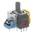 Miniatyrbild 5 av 5: Uppgraderade 10 st Joystickar för Joystickar Hall Elektromagnetiska Högprecisions Justerbara Joystickar