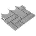 Miniatyrbillede 4 af 7: 6 stk. Have Simuleret Mursten Cement Hegn Stenform Beton