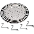 Miniatyrbilde 3 av 5: 4 stk Rundt Dampstativ i Rustfritt Stål Trykkoker Dampstativ 20/22/24/26cm