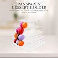 Miniatyrbild 2 av 4: Hushållsställ för macaroner, transparent dessertställ, tillbehör för macaroner