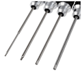 Miniatyrbillede 5 af 5: Sort 4 stk 1,5 mm 2,0 mm 2,5 mm 3,0 mm sekskantet skruetrækker til Rc helikopterfly