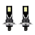 Pikkukuva 1 / 5: 2 x H7 LED-ajovalot autoon DC12-24 6500K