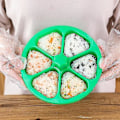 Miniatyrbillede 2 af 5: 2 stk. 6 i 1 Sushi Trekant Onigiri Bento Box Form
