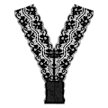 Pikkukuva 5 / 9: Pantyrebel: Kaukosäätimellä toimiva pitsinen stringit Black ABS plastic, Elastane, Polyamide