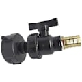 Miniatyrbilde 1 av 3: IBC-adapter, S60x6 IBC-tanktilkobling - Uttaksslange Vanntilkoblingsadapter Tilkoblingssett (s60 X 6 deksel