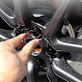 Miniatyrbild 4 av 5: För Tesla Hjulkapsats Center Hub Cap Set Hjulmutterkåpa Center Modifiering Hub Cover För Model Y Mode 3 Mode S Mode X C