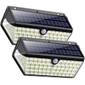Miniatyrbillede 1 af 5: 266 LED Udendørs Solcellelys, Ultra-lysstærkt 2500lm/2200mah Bevægelsessensor Udendørs