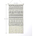 Miniatyrbild 2 av 5: Macrame väggbonad gobeläng boho vävd symbol aztek sovsal bakgrund
