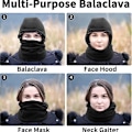 Pikkukuva 4 / 5: Talvinen ulkoilumaskine lämmin paksuuntunut ja suurennettu tuulenpitävä fleece-hattu
