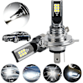 Pikkukuva 1 / 5: H4/9003 Led-ajovalopolttimot led H4 -ajovalopolttimot H4-auton ajovalot kirkkaat Led-auton ajovalopolttimot H4 Led-ajovalot