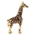 Miniatyrbilde 1 av 3: Hjemmeinnredning Håndmalt Ringholder Giraff Smykkeskrin Dyre Smykkeskrin