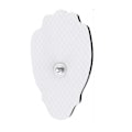 Miniatyrbillede 4 af 4: 3 forskellige former i alt 15 hvide Unit Replacement Pads Patch, Premium Quality Snap Replacement Electrodes til muskler