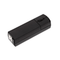 Miniatyrbillede 1 af 5: Dual-mode trådløs Bluetooth Mini-mus opladning egnet til ///laptop Mini-mus sort