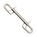 Miniatyrbilde 2 av 5: 3x Dykkekrok Rustfritt Stål Dobbelt Endet Bolt Snap Hook For Dykking Hundebånd Kamera Stropp