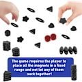 Miniatyrbild 5 av 7: Magnetic Chess Game - 2024 New Family Game - Fun Magnetic Chess Set with Magnets 1pcs
