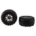 Miniatyrbillede 2 af 5: Til 1/10 9125 Rc Trucks Bil Dæk Hjul 25-zj02 Til Høj Hastighed 9125 Rc Biler S920 Rc Trucks (2 Stk)