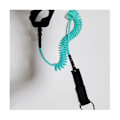 Pikkukuva 2 / 5: 10ft Surf Coiled Leash Surfboard Spring Rope Surfing Foot Rope Surfboard Leash Surfboard Pulp Board Accessories, musta
