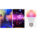 Pikkukuva 3 / 5: Värikäs RGB-lamppu, 16 väriä LED-kaukosäätimen lamppu, internet-punainen valokuvan himmennys tunnelma lamppu