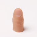 Miniatyrbillede 3 af 5: 5 stk. Finger Magic Trick Falsk Blød Tommelfinger Tip Nær Billede Scene Show Prop Prank Legetøj