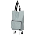 Miniatyrbilde 3 av 3: Sammenleggbar Trilleveske Foldbar Handlepose Med Hjul