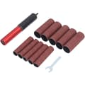 1.5in Sander Adapter Aluminiumlegering Chuck Slipebor Chuck Kit for Tre Metall