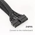Pikkukuva 5 / 5: 18+10-pinninen 24-pin ATX-virtalähdekotelokaapeli, modulaarinen Psu-virtakaapeli Rmx-sarjalle Rm1000x/rm850x/r