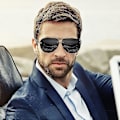 Pikkukuva 5 / 5: Polarisoidut Aviator-aurinkolasit miehille ja naisille Peilipinnoitettu 63 mm Metallirunko Uv400-suojaus Suuri ajamiseen kalastukseen ulkoiluun
