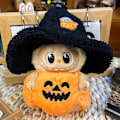 Miniatyrbillede 1 af 5: Labubu dukketøj første generation anden generation blind box Labubu dukketøj (hat + vatteret jakke) Small pumpkin