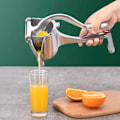 Miniatyrbillede 5 af 5: Kvalitets manuel citruspresser - manuel citruspresser i aluminium - citruspresser til citroner, limefrugter, appelsiner og andre citrusfrugter