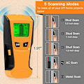 Miniatyrbild 2 av 5: Stud Finder Väggdetektor Elektronisk Stud Sensor Väggscanner Multifunktionell Vägg Stud Sensor Detektor Med Lcd-display
