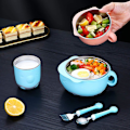 Miniatyrbillede 3 af 5: Rustfrit babybestik i rustfrit stål med rejsetaske