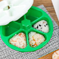 Miniatyrbillede 3 af 5: 2 stk. 6 i 1 Sushi Trekant Onigiri Bento Box Form